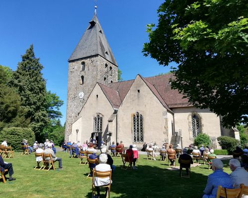 Open-Air-Gottesdienst auf der Kirchweihe