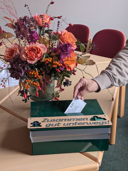 Box für Stimmabgabe