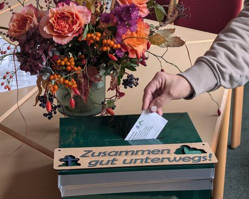 Box für Stimmabgabe