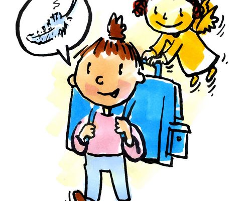 Schutzengel zum Schulanfang