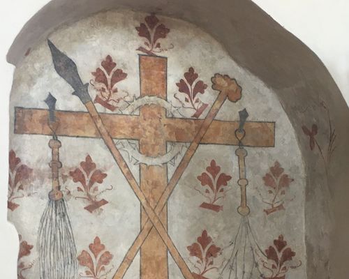 Kreuzesdarstellung in der Kirche