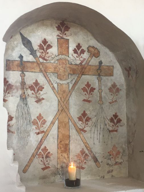 Kreuzesdarstellung in der Kirche