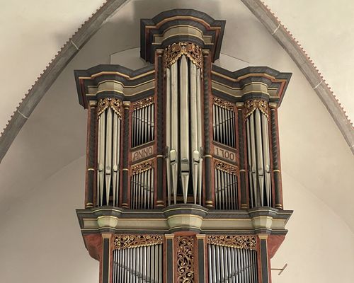 Orgel in der Kirche