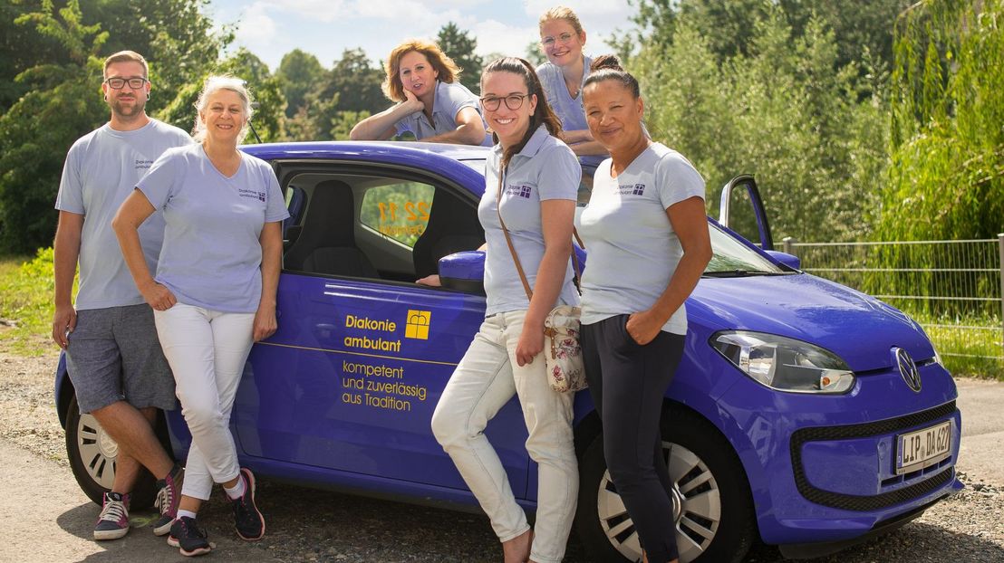 Team von Diakonie ambulant